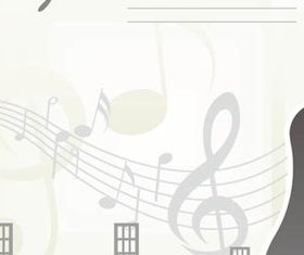 Romantic Music Backgrounds vector