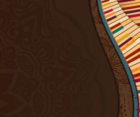 Abstract pianoforte elements vector