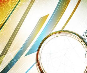 Abstract elements with Garbage background vector graphics