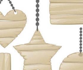 Retor Wooden Signage 1 vector