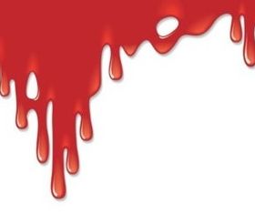 Terrorist blood Funny background vector