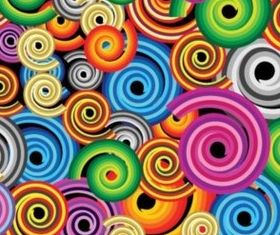 Colorful color rotary screw background Illustration vector