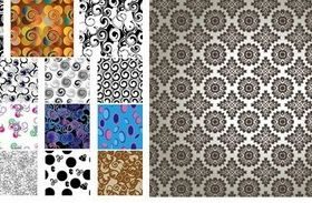 Different background classical pattern design vector