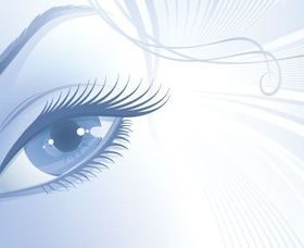 Charming eyes vectors graphic