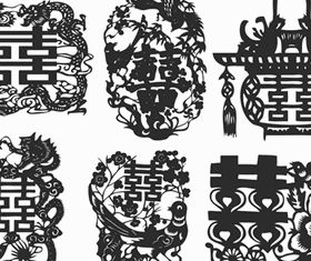Chinese style design elements 1 Illustration vector