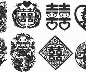 Chinese style design elements 2 Illustration vector design