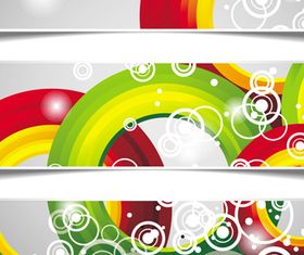 Vector abstract banners vector