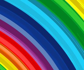 Colorful Rainbow Backgrounds vectors material
