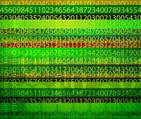 concept characters with green background vector design