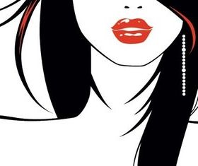 Beauty Avatar design vectors