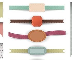 Color Ribbons vector graphic