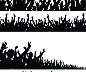 People Grunge Elements vector material