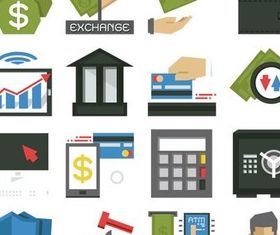 Finance Icons Set 2 vectors
