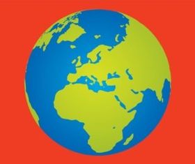 Earth vectors material