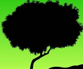 Tree Silhouette vector