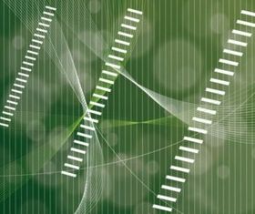 Green Lines background vector