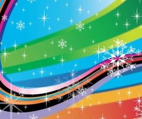 Holidays Background set vector
