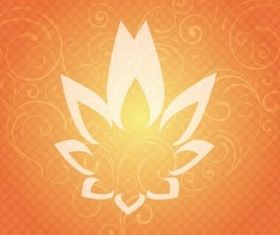 Leaf Graphics background Illustration vector