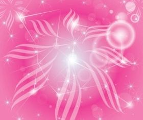 Pink Universe background creative vector