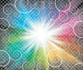 Dots background vector