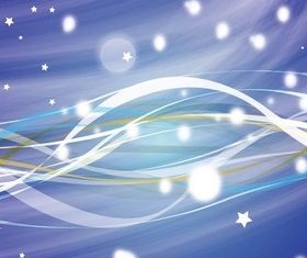 Blue Night Sky Vector Background vector