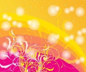 Free Swirls Design background vector design