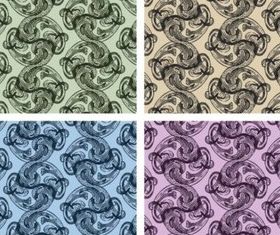 Ornaments Patter Graphics design vector