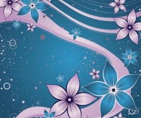 Flower Dream creative vector