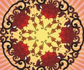 Chinese Flower vector