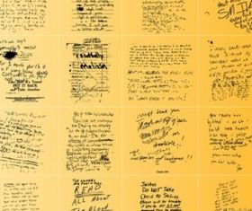 Letters background creative vector