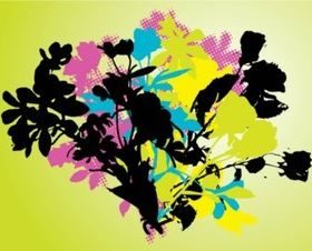 Nature Pop Art vectors material