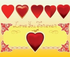 Love You Forever vector