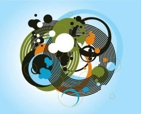 Background Circles Illustration vector