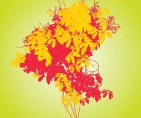 Wild Flowers Bouquet vector graphic