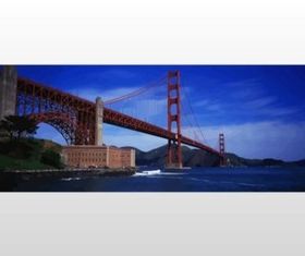 Golden Gate Bridge vector material