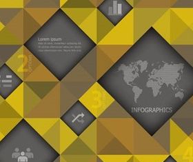 Infographic Backgrounds vector