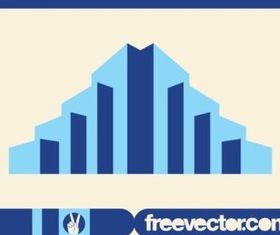 Stylized Skyscrapers vector