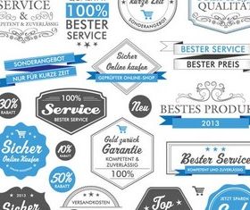 Labels free vector