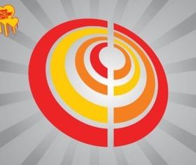 Round Logo Template vector