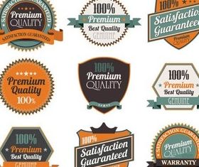 Sale Colorful Labels vector