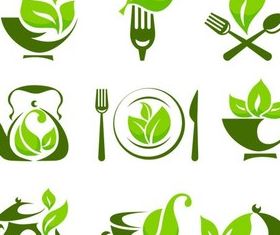 Health Food Logo vector