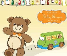 Birthday Backgrounds 3 vector