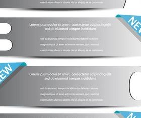 Steps Color Elements vector