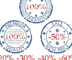 Sale Stamps vectors