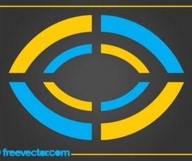 Abstract Geometric Logo vector graphic