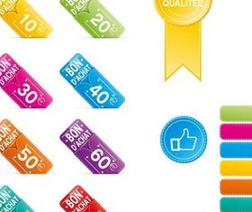 Shiny Tags vector material