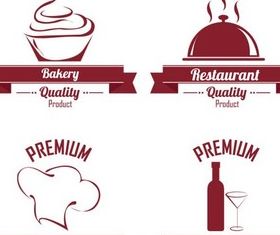 Food Logotypes vector