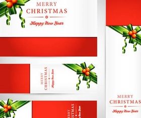 X-mas Banners vectors graphics