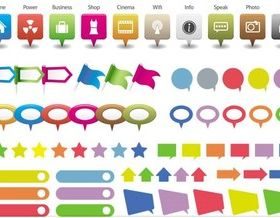 Color Markers vector