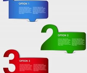 Color Options vector set
